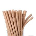 PAILLE PLIABLE PAPIER BRUN 3 PLIS D.6 L.220MM (18X200) photo du produit