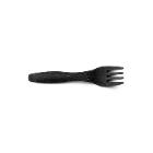 FOURCHETTE REUSE PP/BOIS NOIR ATERIN 180MM (6X50) photo du produit