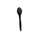 CUILLERE REUSE PP/BOIS NOIR ATERIN 180MM (6X50) photo du produit