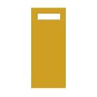 POCHETTE MUSTARD (MOSTERDGEEL) 8.5X20CM + SERVET WIT 2LGS 23X39CM (1X500) artikelfoto