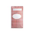 SNACK SACCHETTO TISSUE CARREAUX ROUGES 14.3X21CM MEDIUM (1X250) photo du produit