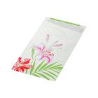 SACCHETTO TROPICAL LILY 11.5X23CM + SERVIETTE BIO DUNISOFT BLANC (4X60) photo du produit