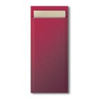 POCHETTE BORDEAUX +SERVIETTE IVOIRE TORK 23X39CM 2PLIS (5X100) photo du produit
