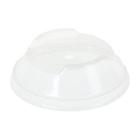 COUVERCLE DOME AVEC TROU POUR PAILLE PLA D.96MM (24X50) photo du produit