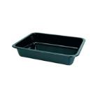 ASSIETTE MENU PP THERMOF. NOIR 227X178X50MM - 1 COMP. - 1345ML (1X216) photo du produit