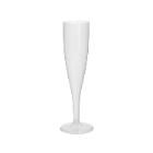 VERRE A CHAMPAGNE REUSE LIGHT PP INJECTE D.48 H.201MM 110/150ML (10X10) photo du produit