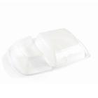 COUVERCLE FASTPAC PP TRSP. 2 COMP. 280X200X49MM (3X50) photo du produit