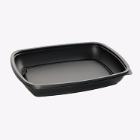 RAVIER FASTPAC PP NOIR RECT . 230X165X36MM-600ML (4x75) photo du produit