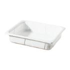 RAVIER 1/2GN PP BLANC 325X265X60MM - 1 COMP. - 4000ML (1X100) photo du produit