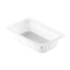 RAVIER 1/4GN PP BLANC 265X161X60MM - 1 COMP. - 1650ML (4X50) photo du produit