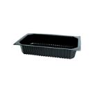 RAVIER 1/4GN PP NOIR 265X162X50MM - 1 COMP. - 1500ML (1X200) photo du produit