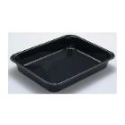 ASSIETTE MENU BORDEX CPET NOIR 226X177X50MM - 1 COMP. - 1360ML (1X306) photo du produit