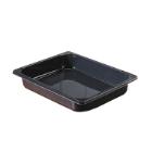 ASSIETTE MENU RCPET NOIR 225X175X34MM - 1 COMP. - 960ML (1X300) photo du produit