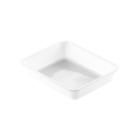 ASSIETTE MENU RCPET BLANC 225X175X43MM - 1 COMP. - 1200ML (1X300) photo du produit
