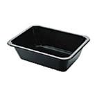 RAVIER LASAGNE RCPET NOIR 171X127X50MM - 1 COMP. - 670ML (1X840) photo du produit