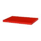 PLAQUE DE RECHAUFFEMENT ALU ROUGE 1/4GN 265X164X15MM (1X5) photo du produit