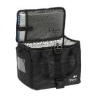 THERMOBAG AVEC BOUCLES DUNI NYLON NOIR 1/4GN 5 BARQUETTES - 275X200X240MM (5X1) photo du produit