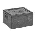 THERMOBOX PPE AVEC COUVERCLE, NOIR DIM. EXT.390X330X230MM 14L (1X1) photo du produit