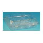 BOITE PATISSERIE PATIPACK RPET TRSP + COUVERCLE A CHARNIERE 165X135X52MM (1X300) photo du produit