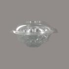 SALADBOWL E400074 AVEC COUVERCLE SH/500ML RPET CRISTAL D.150 H.87MM (1X300) photo du produit