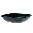 BOL CARRE RPET NOIR 192X192X45MM-750ML (6X50) photo du produit