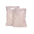 SAC PORTABLE POIGNEE DECOUPEE LDPE BLANC 45X50+2X4CM T50 (500) photo du produit