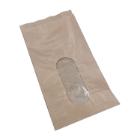 SACHET BRUN LIGNÉ FENÊTRE OVALE OK HOME COMPOST 375/390X120X70MM (1X1500) photo du produit