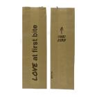 SACHET NON-GRAISSE BRUN "LOVE AT FIRST BITE" 125X80X430MM (1X1000) photo du produit