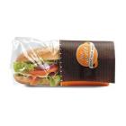 SACHET SNACK FIFTY FIFTY XL (BRUN/ORANGE) 280X75/60X130MM (1X1000) photo du produit