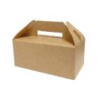 LUNCH/PARTYBOX CARRYPACK BRUN/BRUN 228X122X97MM (1X125) photo du produit