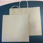 SHOPPER KRAFT 110G BRUN AVEC ANSES TORSADES 36.5+33X32CM (1X100)  photo du produit