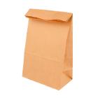 SHOPPER/SACHET SOS FOND BLOC 50G KRAFT BRUN 14+8X24CM (1X1000) photo du produit