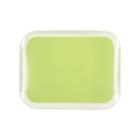 PLATEAU POLY LUX LIME 460X360MM (25X1) photo du produit