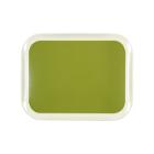 PLATEAU POLY LUX ROCCANDIA VERT OLIVE 430X330MM (25X1) photo du produit