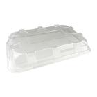 COUVERCLE DOME RPET TRSP. RECTANGULAIRE 55X37X7.6CM (10X5) photo du produit