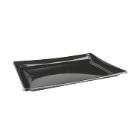 PLATEAU PAGODA RPET NOIR RECHTANGULAIRE 16X22CM (6X50) photo du produit