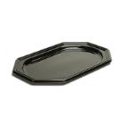 PLATEAU RPET NOIR OCTOGONAL 460X300MM (5X10) photo du produit