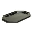 PLATEAU RPET NOIR OCTOGONAL 550X380MM (5X10) photo du produit