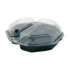 OCTAVIEW PS NOIR 190X190X60MM - 2 COMP. - 350/200ML (1X290) photo du produit