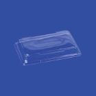 COUVERCLE POUR DELI TRAY 185/129 APET CRISTAL 190X134X30MM (1X450) photo du produit