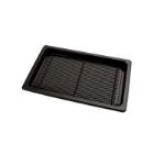 DELI TRAY APET NOIR 215X135X20MM(1X560) photo du produit