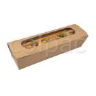 TUCK TOP BAGUETTE BOX AVEC FENÊTRE PLA 274/254X80/60X62MM (1X125) photo du produit