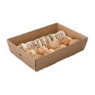 BOX CATERING HALF INSERT CARTON BRUN 306X221X77MM (1X50) photo du produit