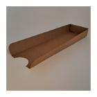 OPEN ENDED PANINI TRAY - KARTON/PE BRUIN/BRUIN 280X80X30MM (1X500) artikelfoto