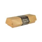 BAGUETTE BOX - CARTON KRAFT BRUN GOOD FOOD 210X75X62MM (3X125) photo du produit