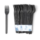 FOURCHETTE REUSE PLA/FIBRE DE BOIS GRIS VERIVE 180MM (9X60) photo du produit