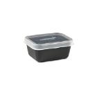 FOOD CONTAINER REUSE PP SMALL NOIR VERIVE 125X97X59MM 400 ML (1X80) photo du produit