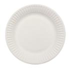 ASSIETTE CARTON (NO COATING) BLANC VERIVE D.15CM (10X100) photo du produit