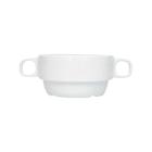 NORDIKA TASSE A SOUPE AVEC ANSE EN PORCELAINE BLANCHE (4X6) photo du produit