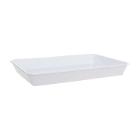 PLATEAU ARAVEN PROFOND MATIERE SYNTHETIQUE BLANC 24X35X4CM (1) photo du produit